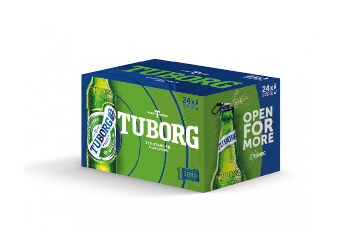 丹麥啤酒Tuborg品牌設(shè)計(jì)，展現(xiàn)年輕與活力