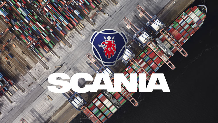 瑞典卡車(chē)和巴士制造商Scania企業(yè)形象設(shè)計(jì),logo設(shè)計(jì)